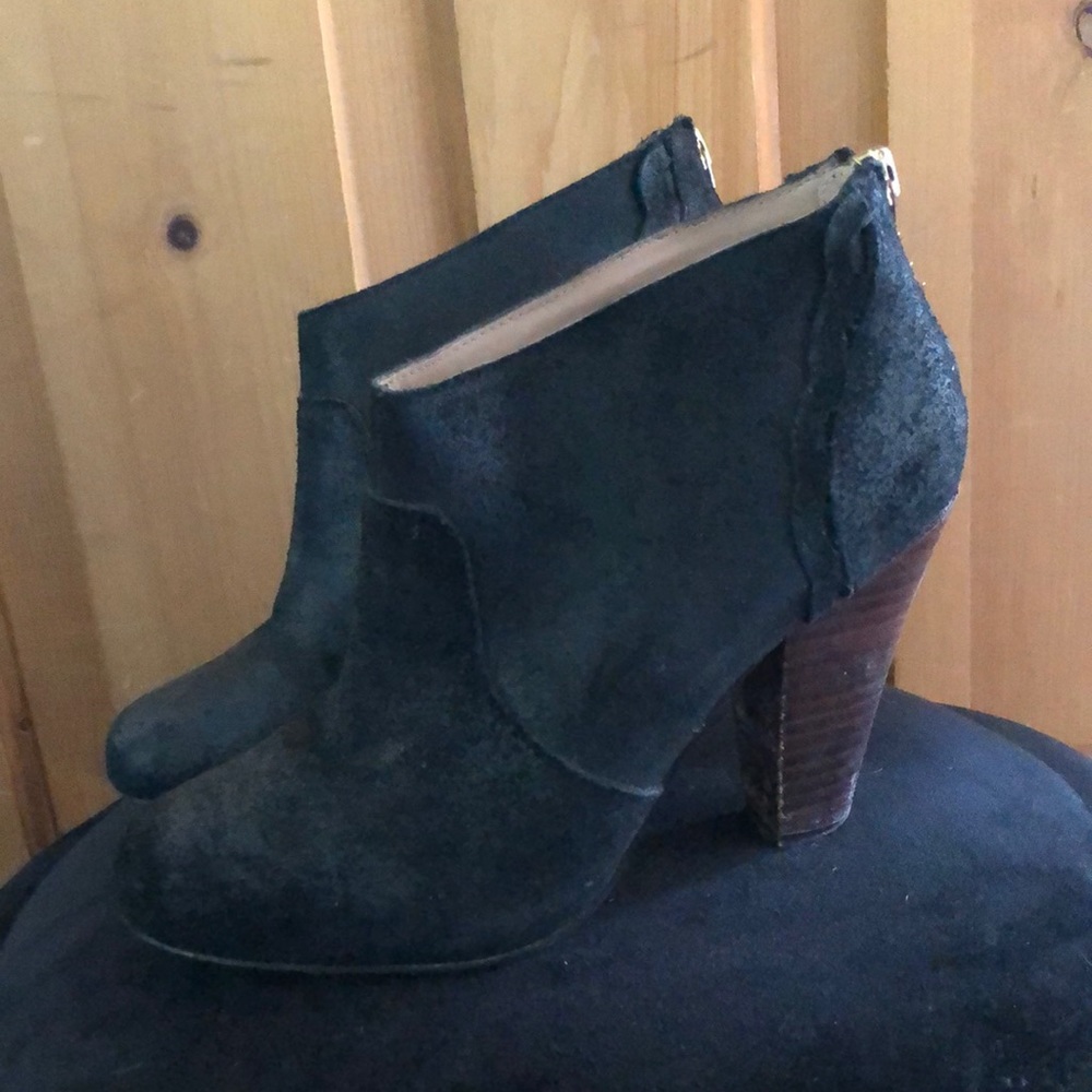 Betsey Johnson ‘Jensen’ Black Heeled Ankle Bootie